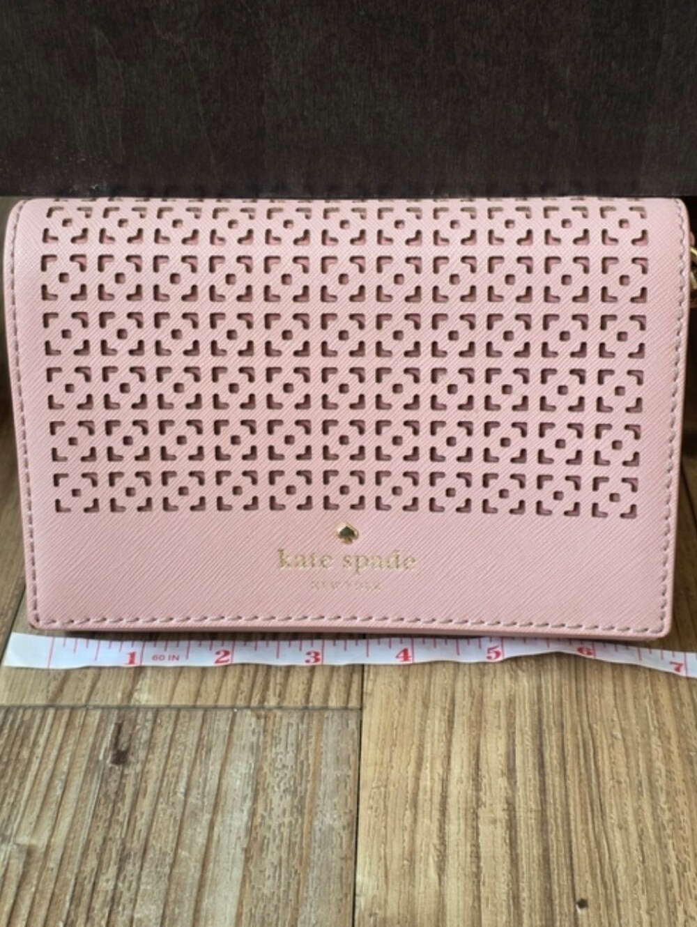kate spade New York Cedar Street Cami Crossbody In Dusty Pink - Picture 8 of 9